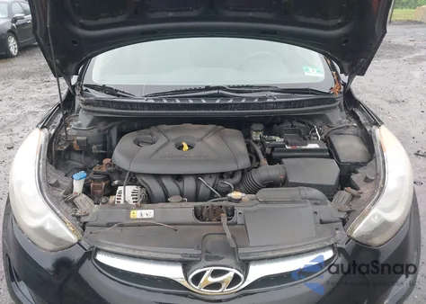 2012 Hyundai Elantra Gls z USA, uszkodzony, nr VIN 5NPDH4AE7CH143918